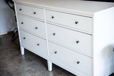 White dresser