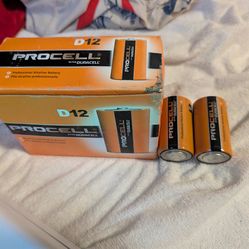 Brand New Duracell Procell Size D Batteries Quantity of 14