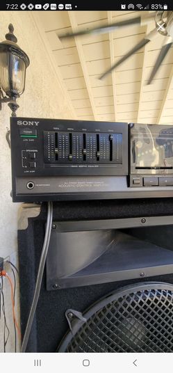 nice jvc receiver with eq