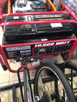 Gentron 10,000 Watt Portable Generator – 8000 Running Watts Electric Start