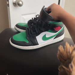 Air Jordan 1 Green Toes