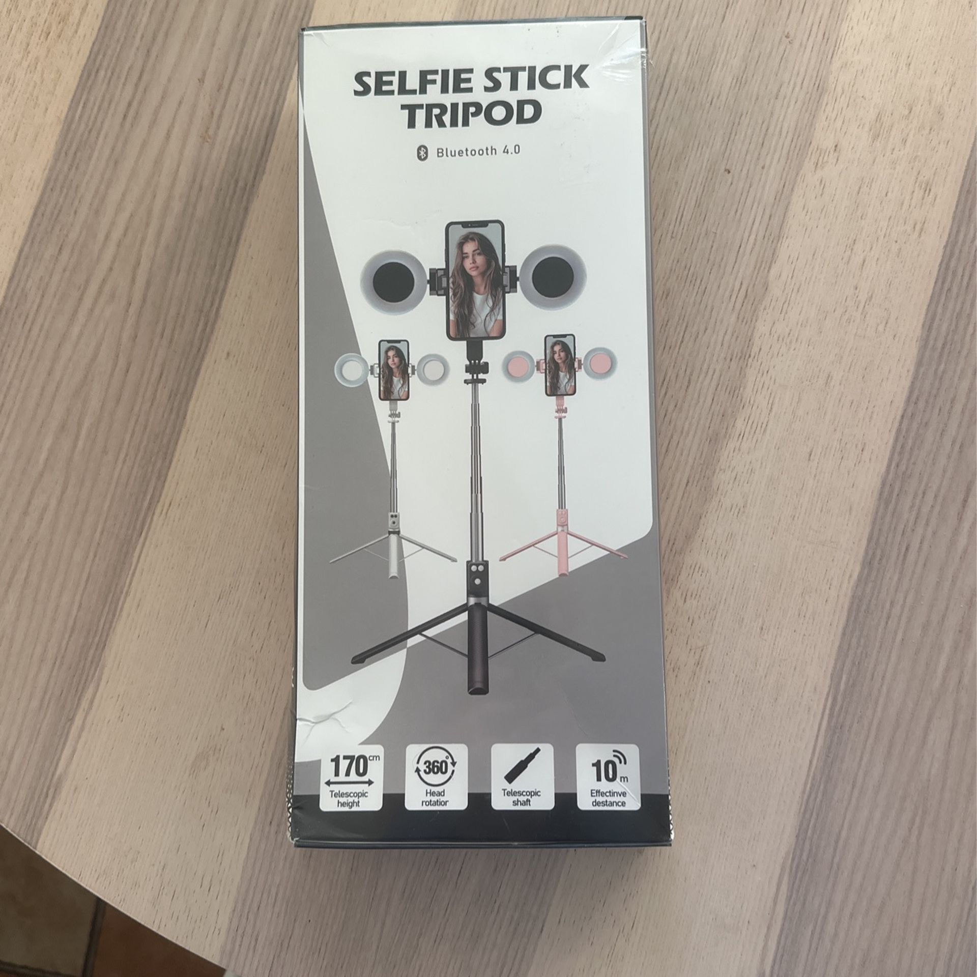 Vlogging Kit for iPhone/Android, 63”Auto Face Tracking Tripod for iPhone with Light, Wireless Microphones, Scrolling Remote Control for TikTok, Conten