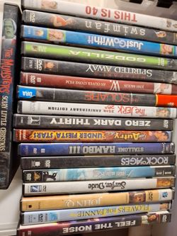 2nd lot of DVD movies