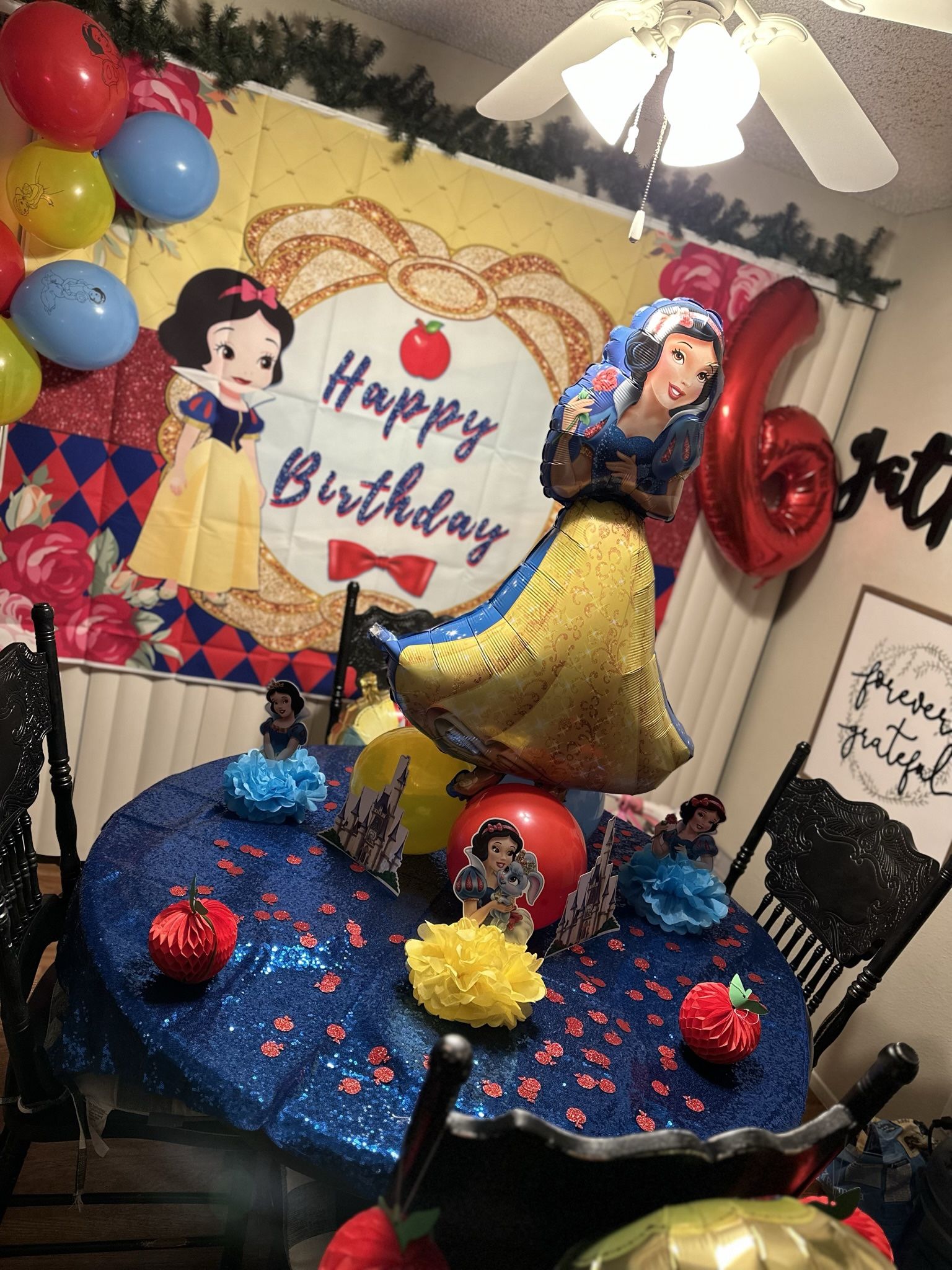 Snow White Birthday Decorations
