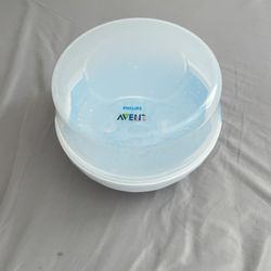 Philips AVENT Microwave Steam Sterilize for Baby Bottles, Pacifiers, Cups and More, SCF281