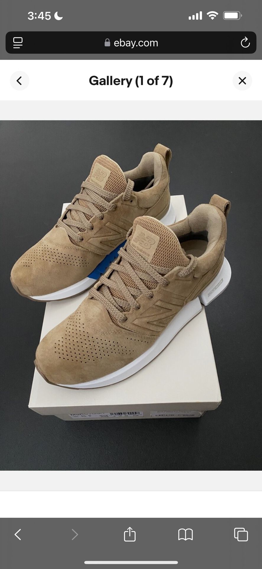 new balance x nanamica
