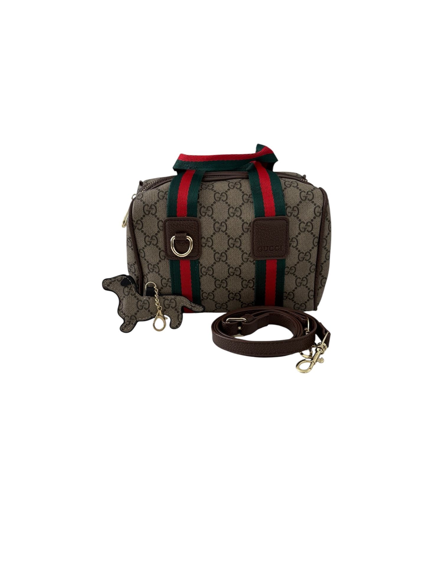 Small Brown Speedy & Keychain