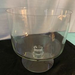 Glass Pedestal Bowl