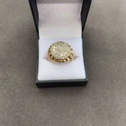 Men’s 10K Diamond Ring