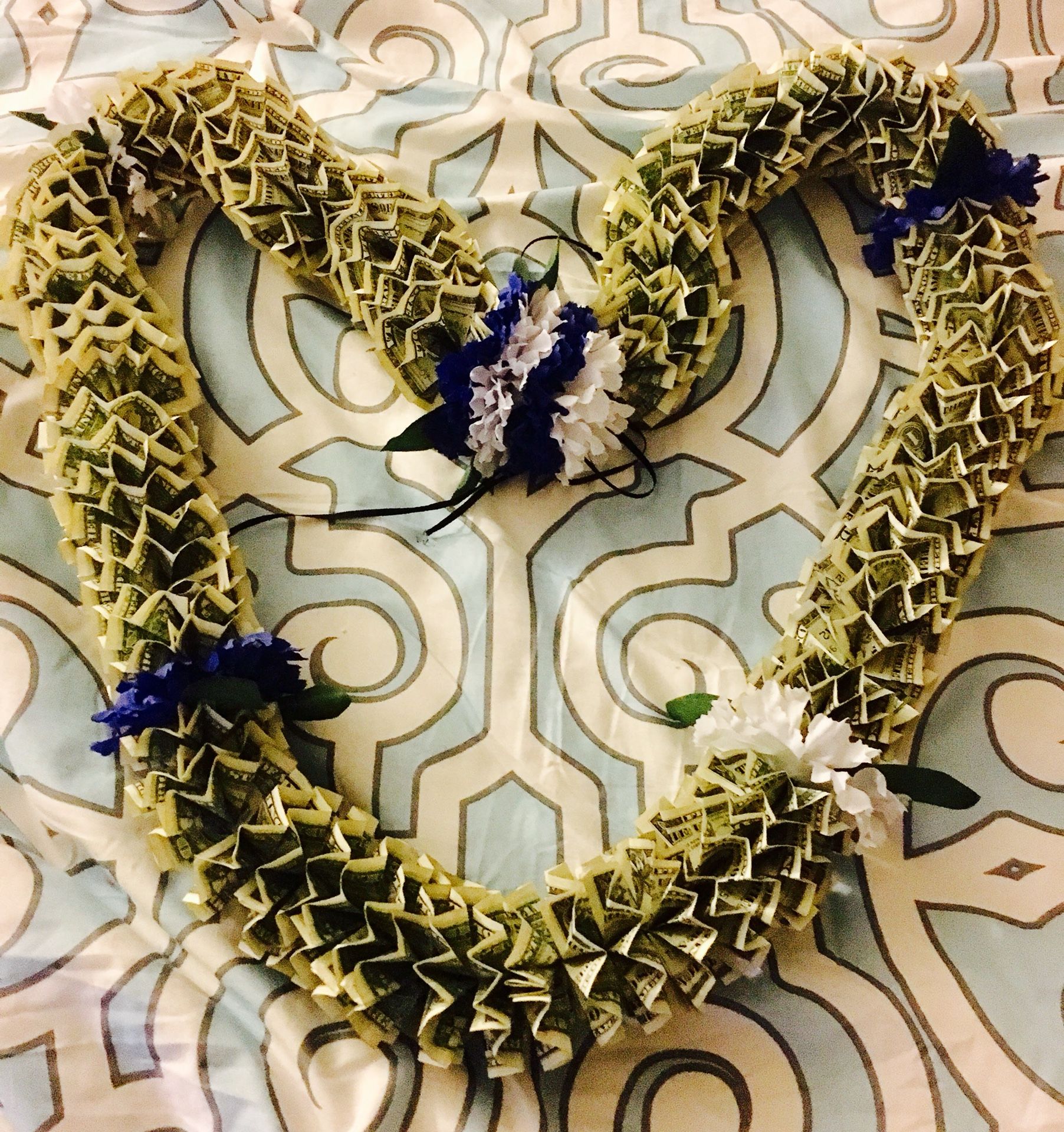 Money and Candy Lei for graduation