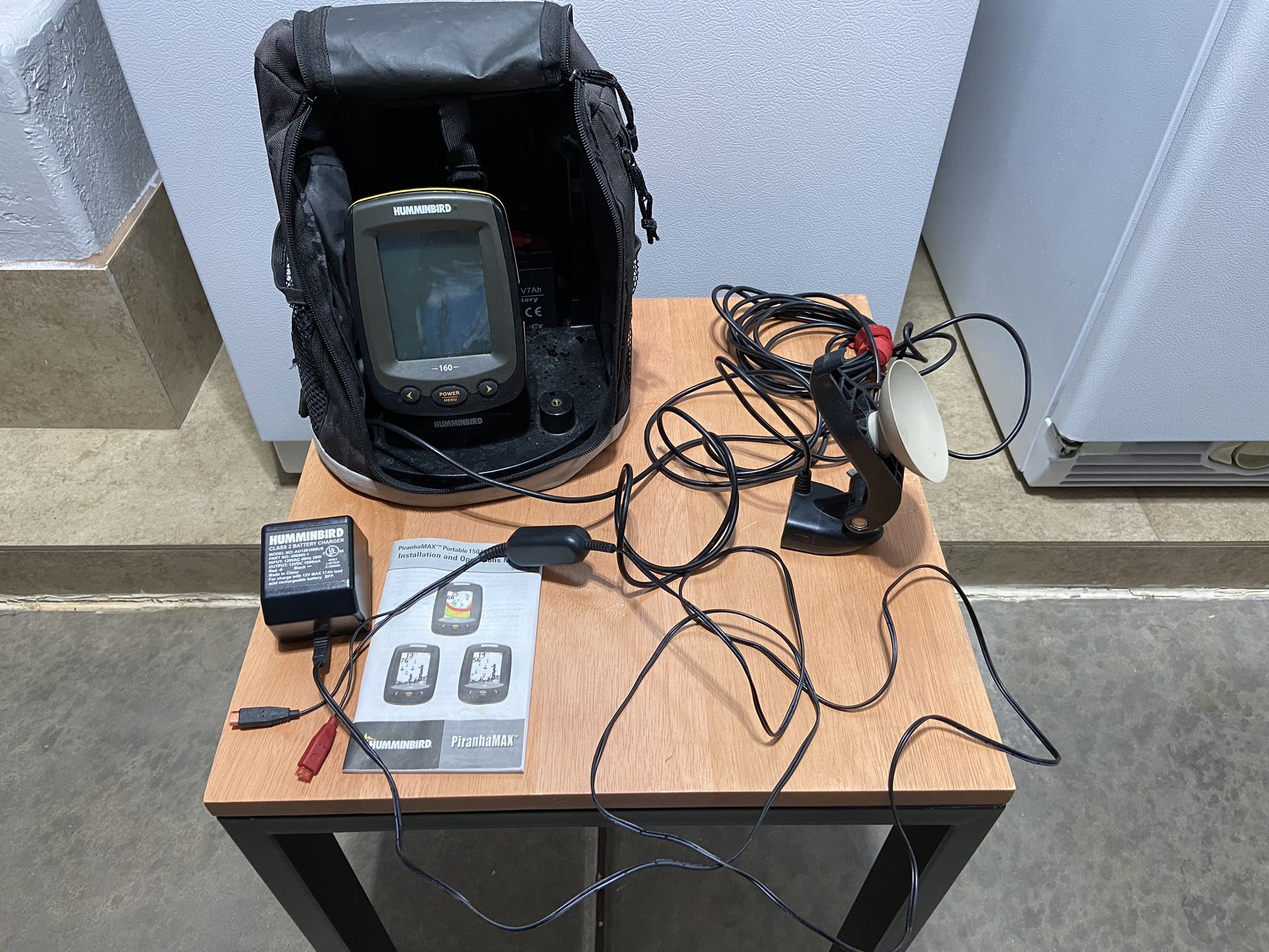 Fish finder - Humminbird PiranhaMAX 160 (portable)