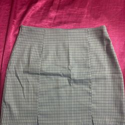 Plaid skirts