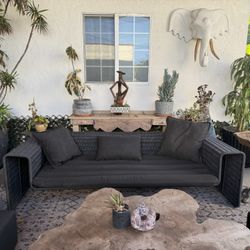 Modern Outdoor Furniture 1 Sofa 2 Chairs 