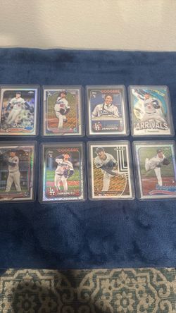 LA Dodgers Yoshinobu Yamamoto Rookie Cards