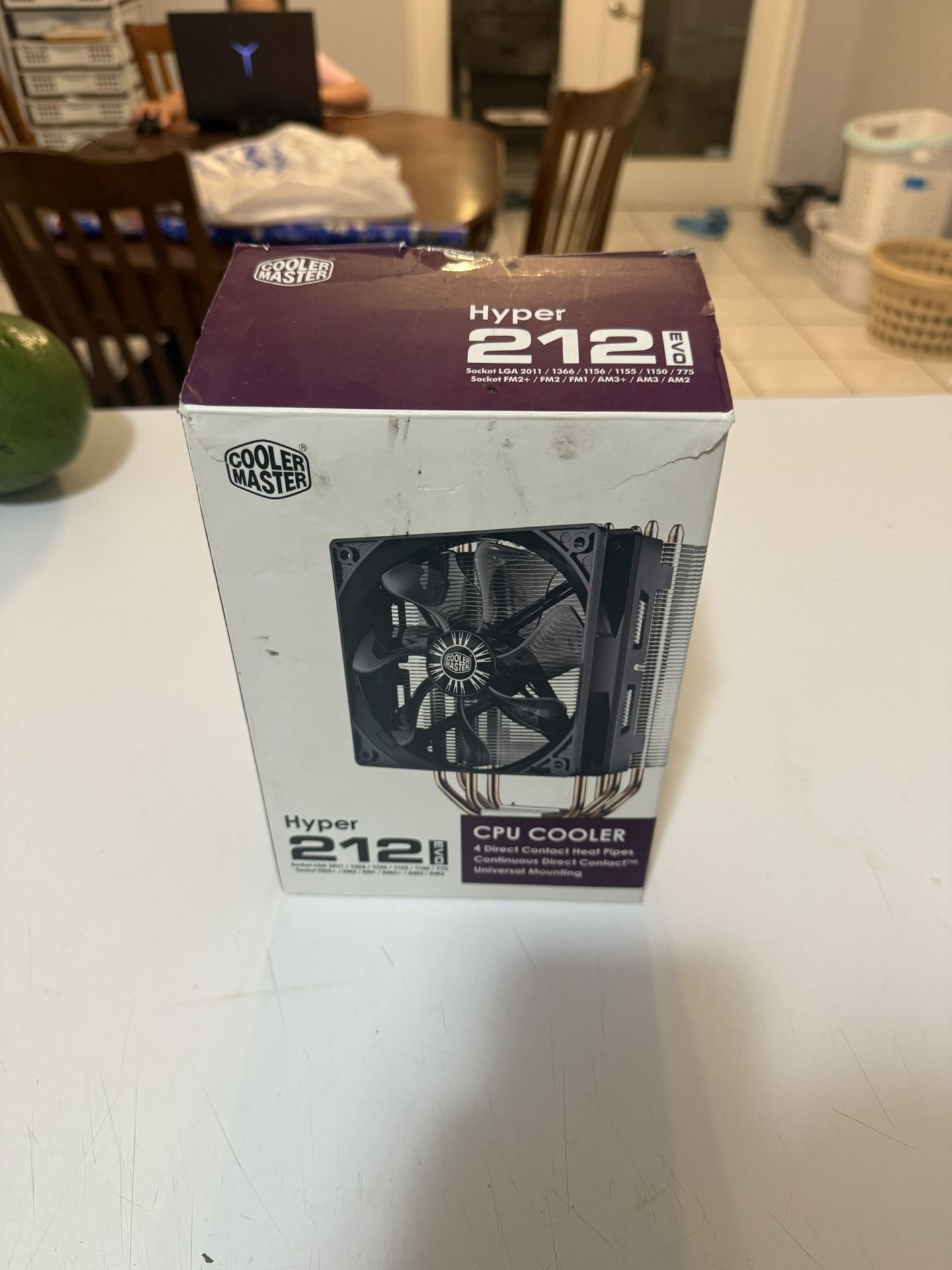 Coolermaster Hyper 2121 CPU Cooler - Socket LGA 2011 / 1366 / 1156 / 1155 / 1150 / 775 Socket FM2+ / FM2 / FM1 / AM3+ / AM3 / AM2