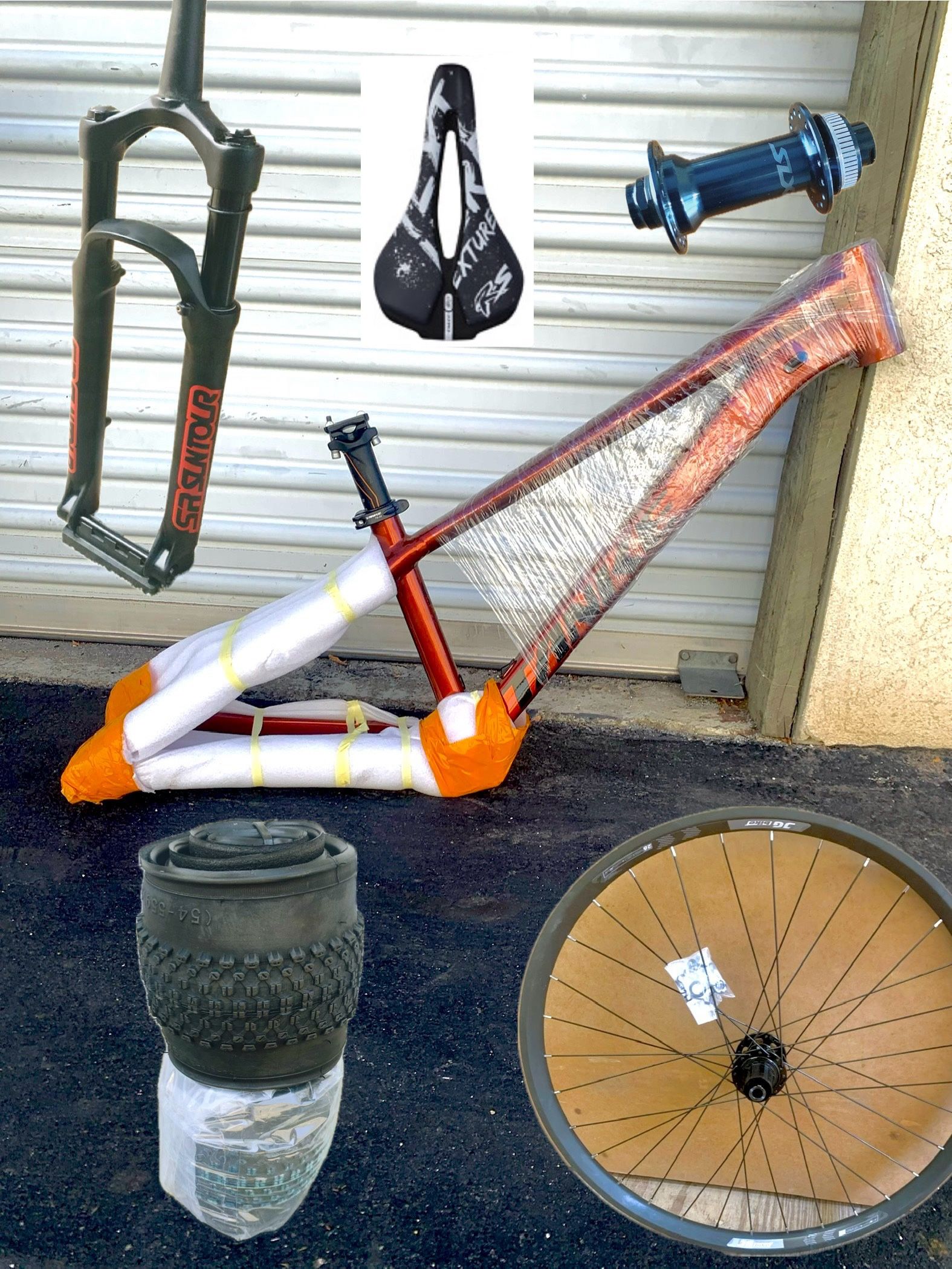 New Dirt Jumper Bike Build BMX MTB Suntour