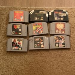 N64 Games Lot Authentic