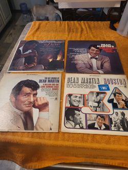 4 Dean Martin vinyl albums