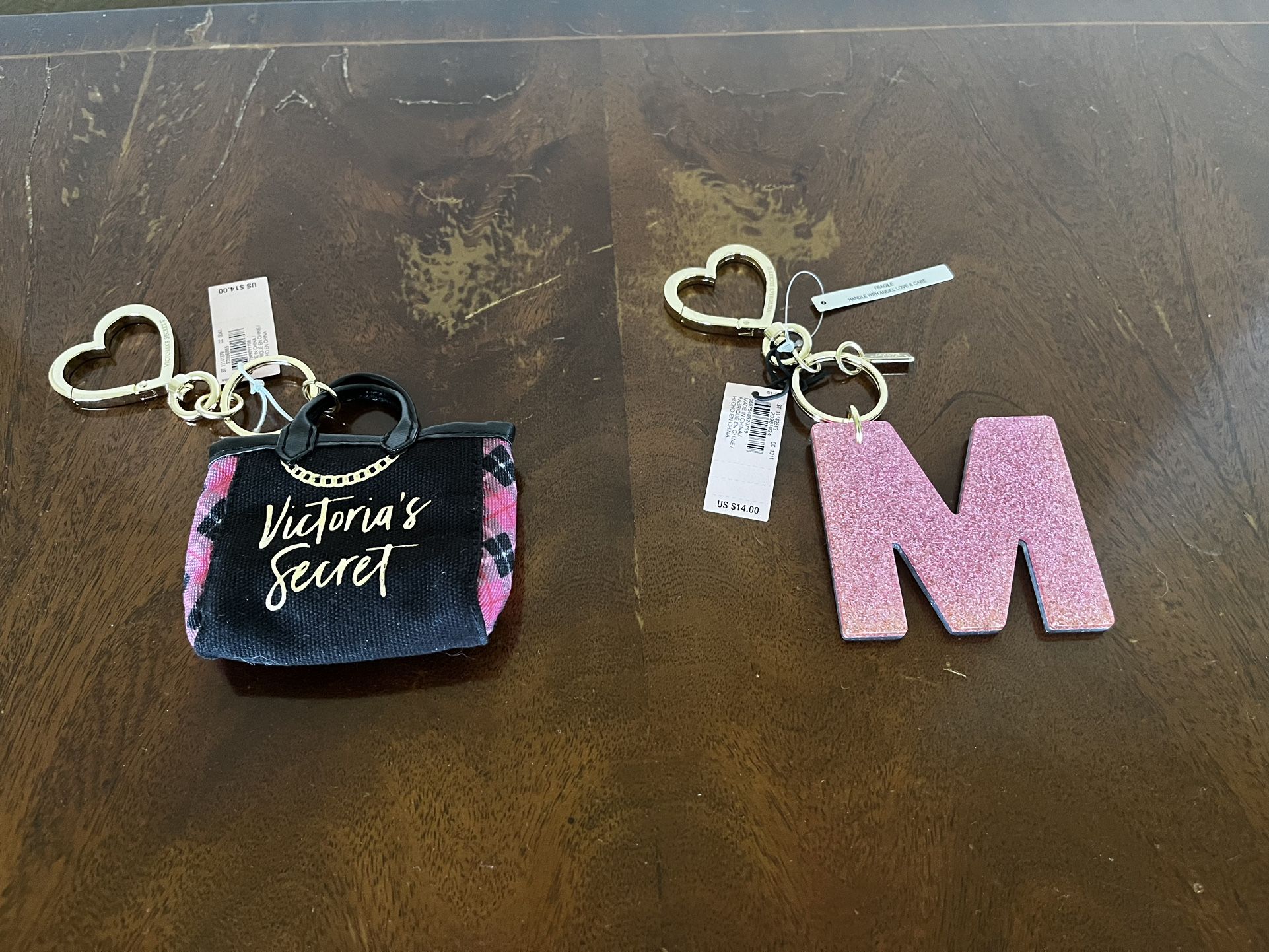 Brand New with Tags Victoria’s Secret Key Chains
