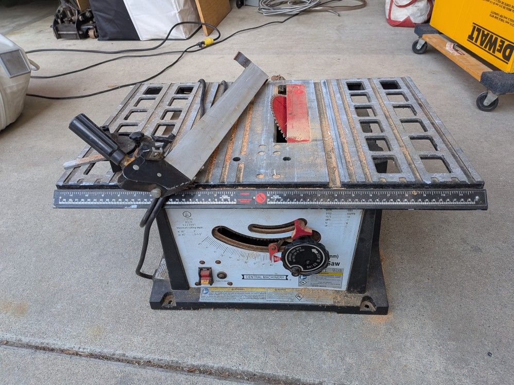 10 Inch Table Saw