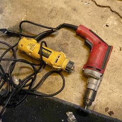 Power Tools Dewalt And Milwaukee 