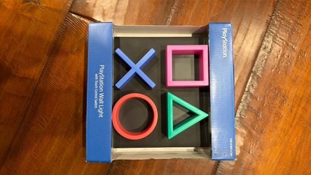 PlayStation Icon Wall Desk Light