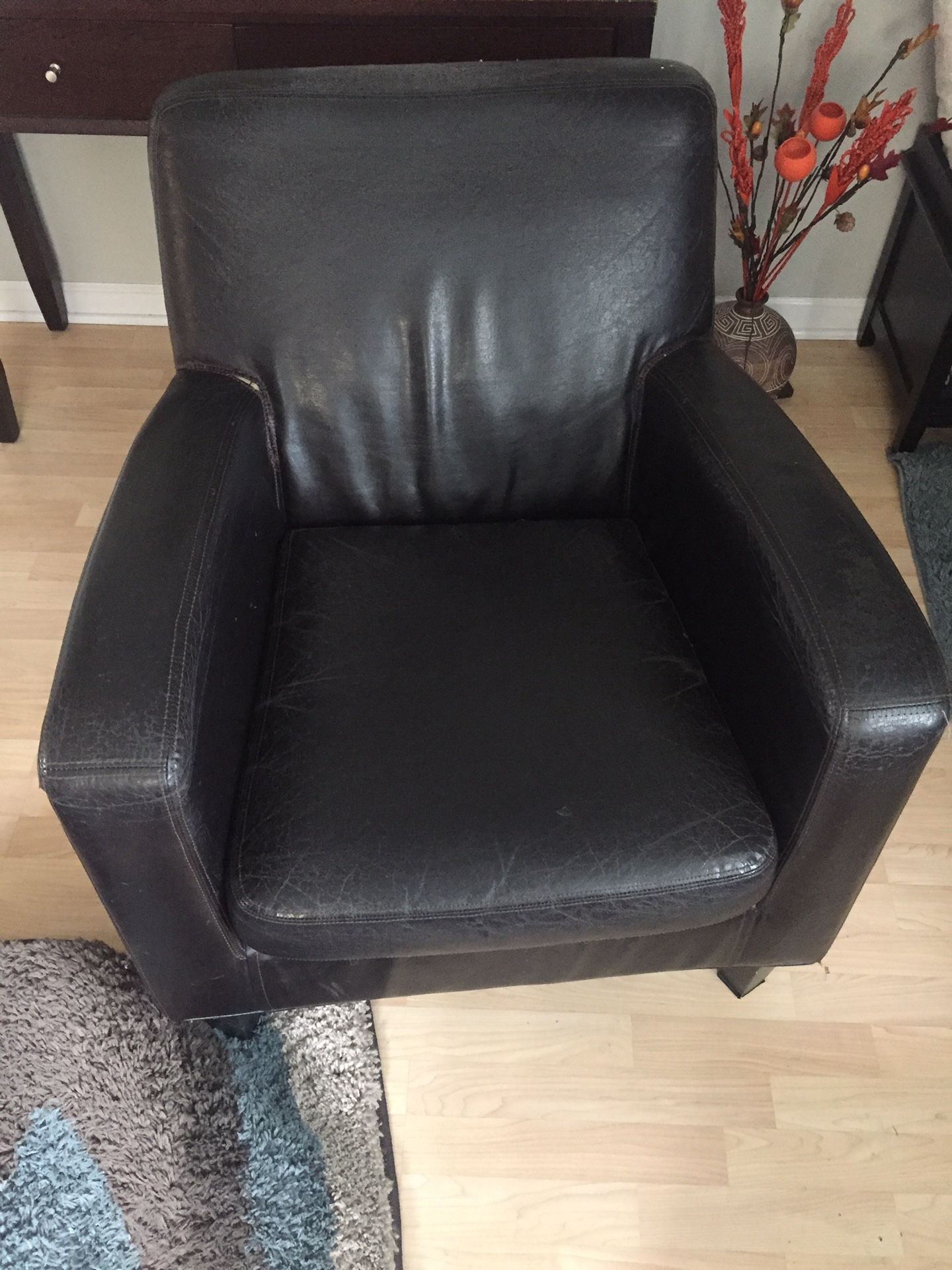 Leather Chair - Sofa