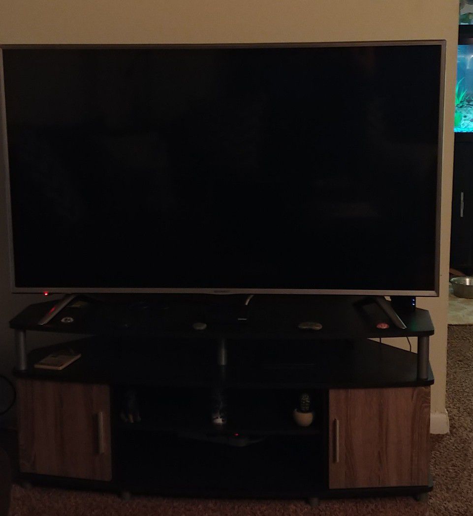 Sharp 55in Smart TV with stand