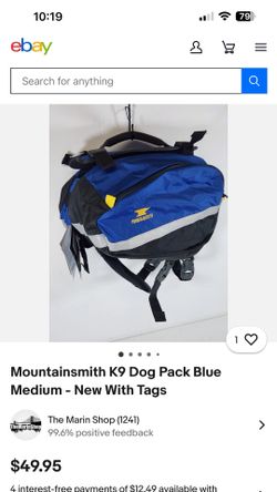 Dog Back Pack