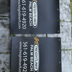 Freightliner Mudflaps 24” X 30” New