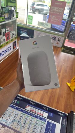 Google Nest Audio - Smart Speaker with Google Assistant - Chalk Brand New 