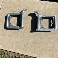 Headlight Bezels 1974 Chevy C20 Squarebody 