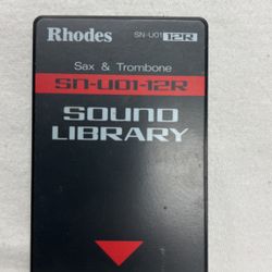 Roland Rhodes SN-U110-12 Sax & Trombone PCM ROM Card