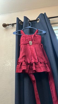 Vestido de niña color uva/ fuchsia