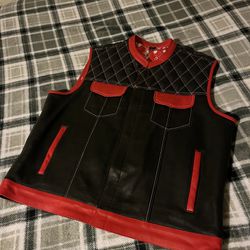 Leather Custom Vest