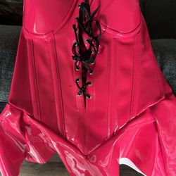 Pink Corseted Dress