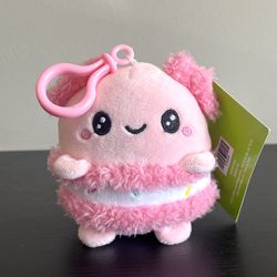 Axolotl Pink Salamander Plush Backpack Clip Dessert Macaroon Easter Toy 2025