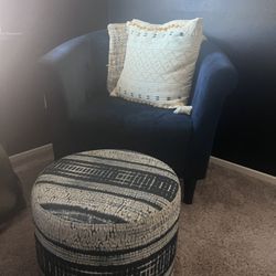 Chair And Footstool 