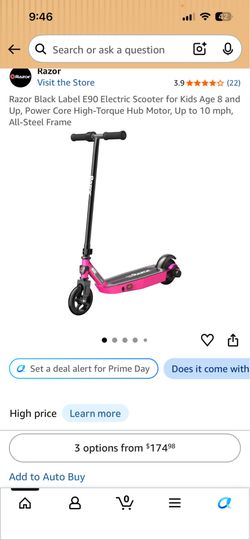 Razor E90 Scooter.  ( Pink)