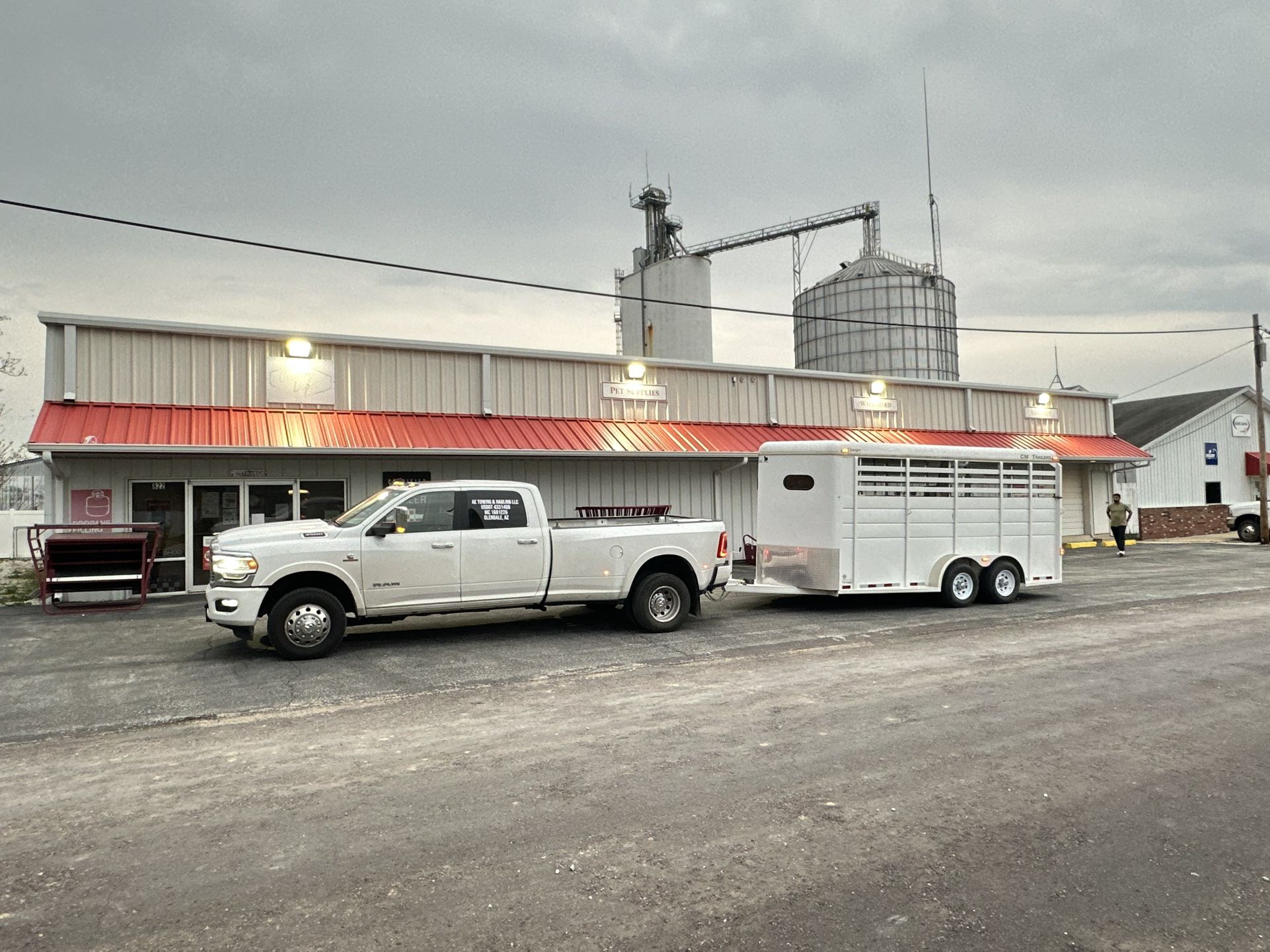 Livestock Horse Trailer Transport