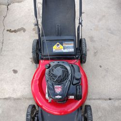 Lawn Mower Briggs & Stratton Rear Bag Mulch Works Good Good Shape Fires Right Up No Offers No Trades 75th Ave Indian School Serious Buyers Only Please