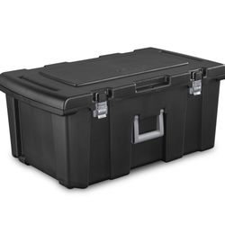 Sterilite Footlocker Black