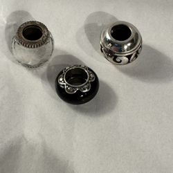 Mixed lot 3 Brighton Beads/Spacers comes with pouch   See photos for complete details and description   Lot includes:  1. Victorian Scroll Spacer 2. r