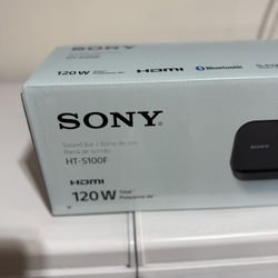 New Sony Sound Bar