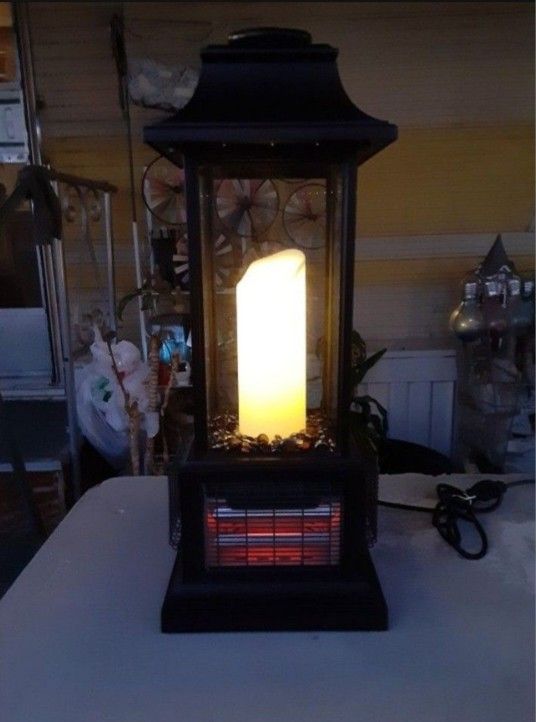 Lantern Style 1400 Watt Electric Heater (Indoor/Outdoor Use)