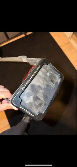 2016 Dyna license plate mount