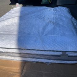 King Size Mattress And Box