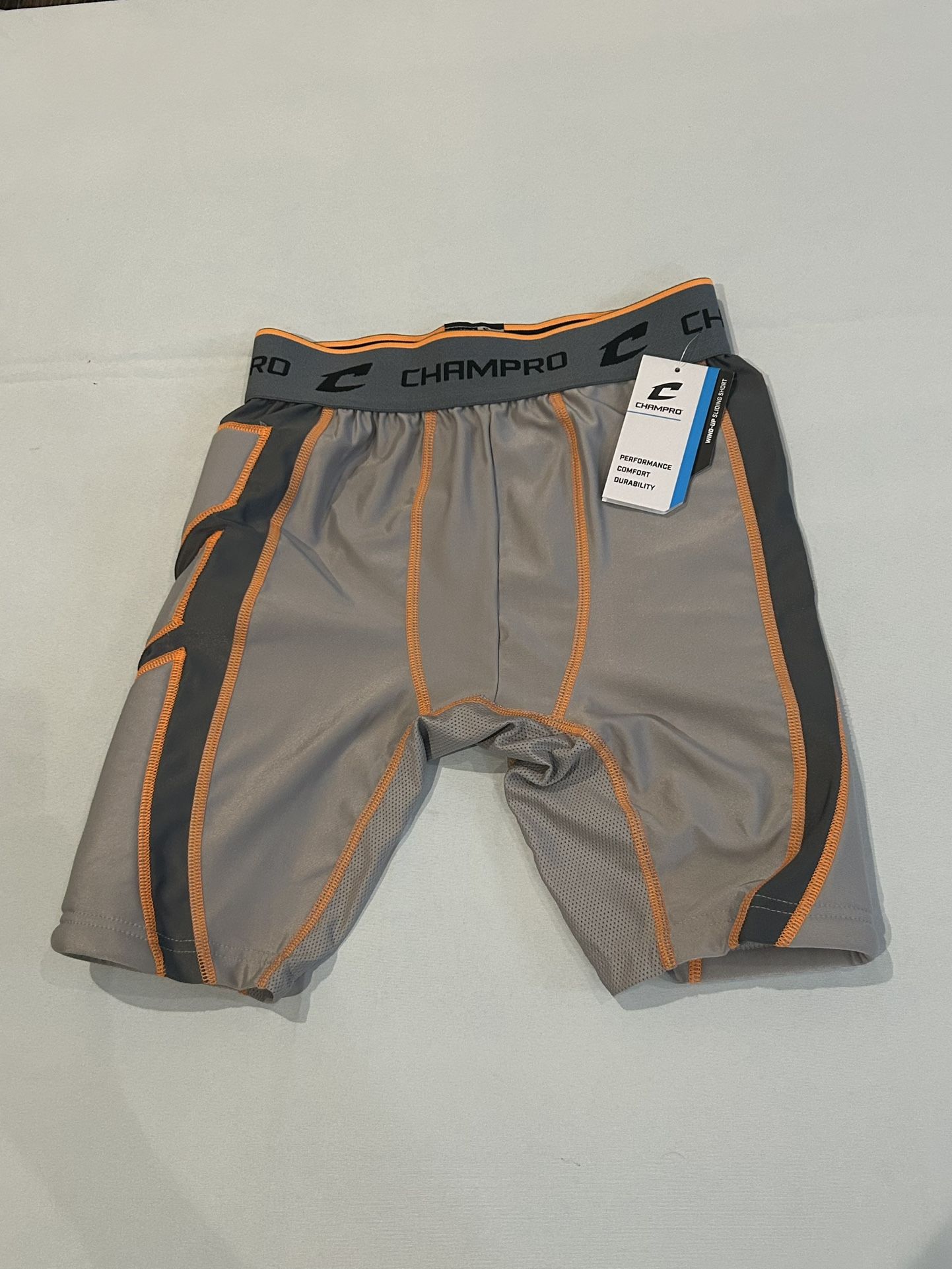 NWT Champro wind-up sliding shorts adult small