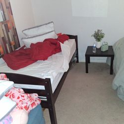 Cama Twin Con Clchon.     6 Inch