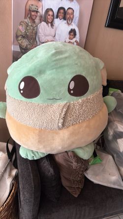 Giant baby Yoda